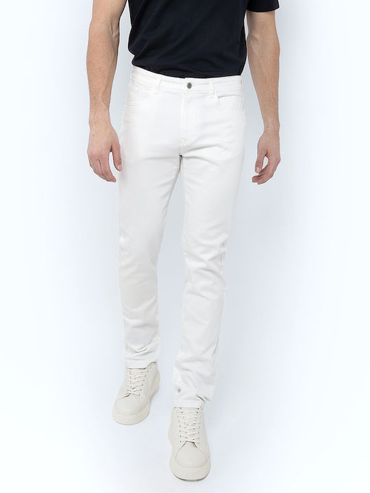 The Bostonians Men's Jeans Pants in Regular Fit White