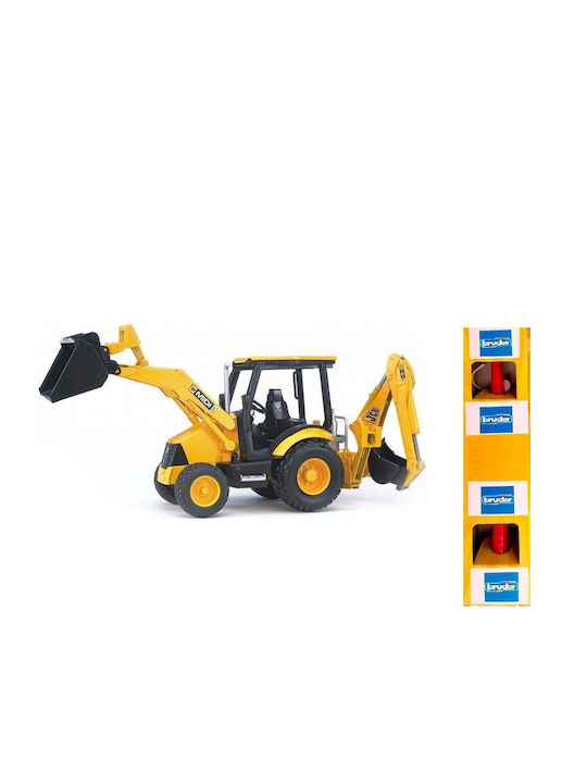 Încărcător de camioane de jucărie Bruder mic Jcb Midi Cx Excavator