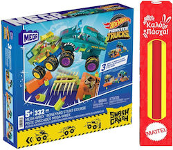 Teren de joacă Mattel Hot Wheels Hot Wheels Monster Trucks Mega Bloks Boneyard Stunt Course Hkf89