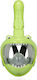 Thenice Kf-2 Children's Sea Mask Crocodile Full Face Snorkel Mask Xs S 02723