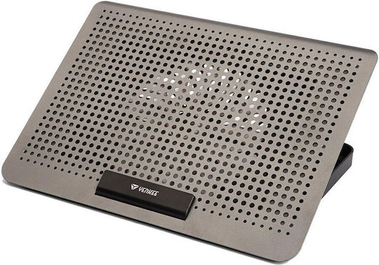 Yenkee YSN 150 Cooling Pad for Laptop up to 15.6" with 1 Fan Gray