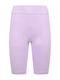 Khooni Women's Training Legging Shorts Purple