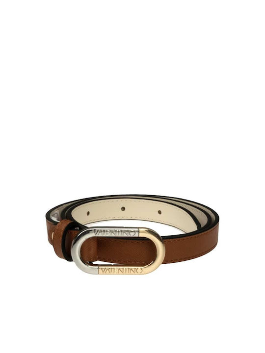Valentino Bags Leather Women's Belt Tabac Brown