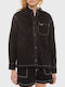Stone Kraft Γυναικείο Μαύρο Overshirt