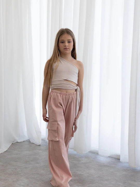 Alice Pantaloni cargo copii Rose