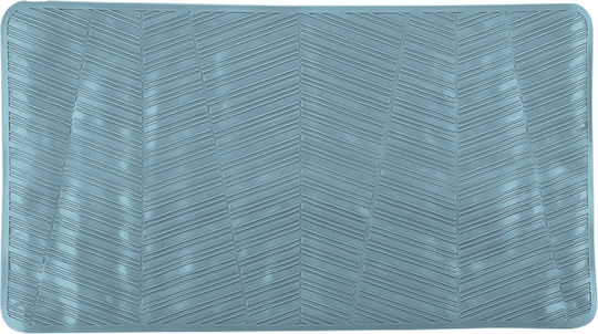 Tpster Non-Slip Bath Mat 35954 Blue 67x37cm