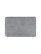 Tpster Badematte Synthetisch Rechteckig 35793 Grey 50x80cm