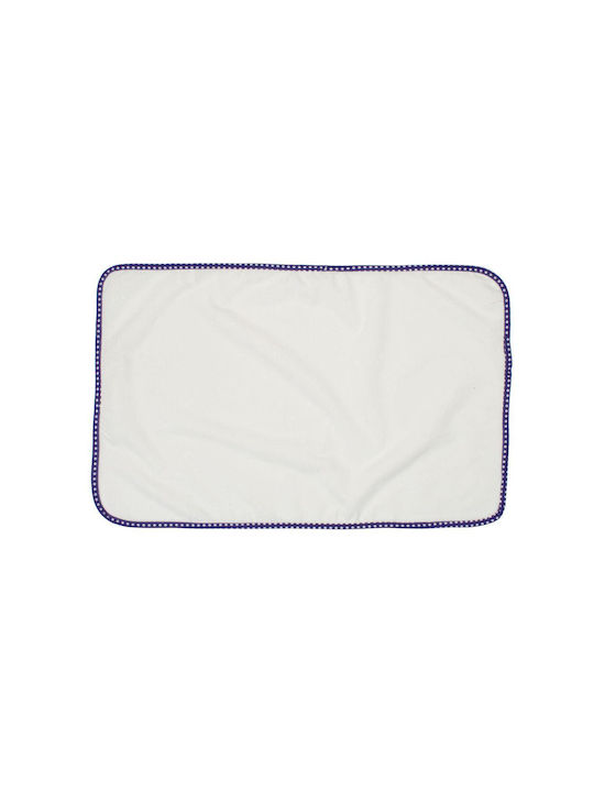 Dimcol Cotton Changing Pad White White 50x80cm.