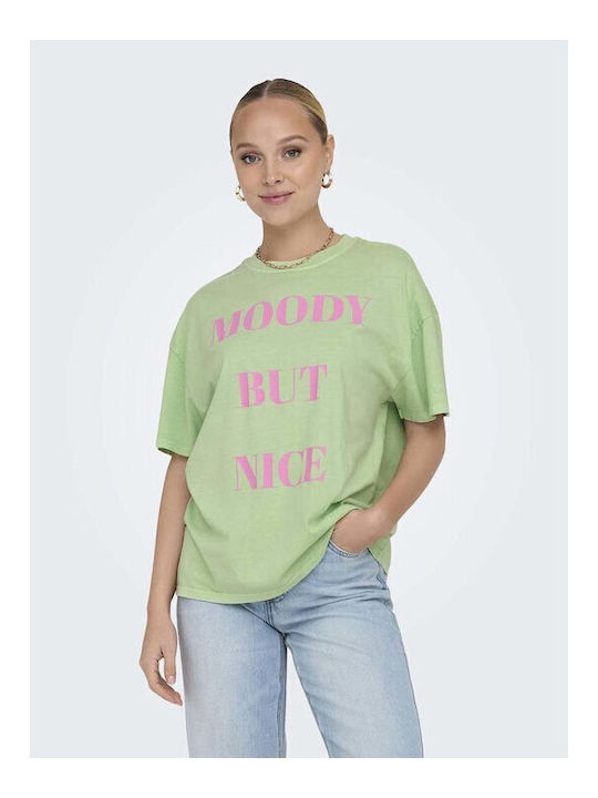 Only Damen T-Shirt Grün