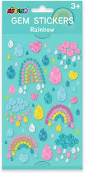 Avenir Gem Stickers-rainbows 60829 3 Years +
