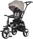 Coccolle Spectra Kids Tricycle Foldable, Convertible, With Push Handle & Sunshade for 1-3 Years Gray