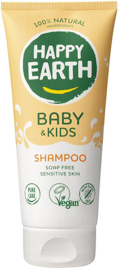 Happy Earth Σαμπουάν Μωρά Παιδιά 200 Ml