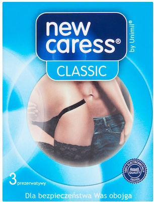 Prezervative Classic Natural Condoms 52mm 3pcs