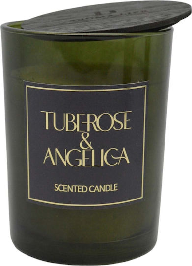Ankor Aromatic Candle in Jar with Tuberose & Angelica Scent 8x10.5cm