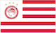 Flagge von Olympiakos Polyester 135x90cm