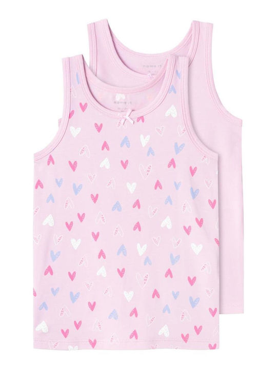 Name It Παιδικό Σετ με Φανελάκια Αμάνικα Pink Lavender 2τμχ Name It Παιδικό Σετ με Φανελάκια Αμάνικα Pink Lavender 2τμχ