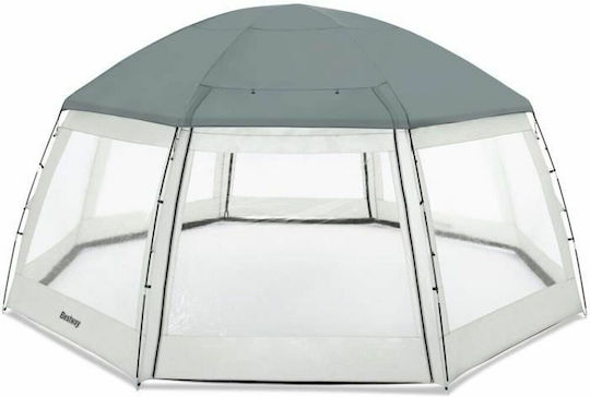Bestway Pool Transparent Tent with Double Cloth 3 Seasons 600x600x295cm