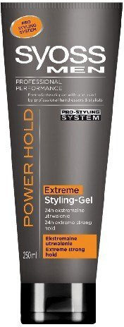 Syoss Men Power Hold No7 Gel Μαλλιών 250ml