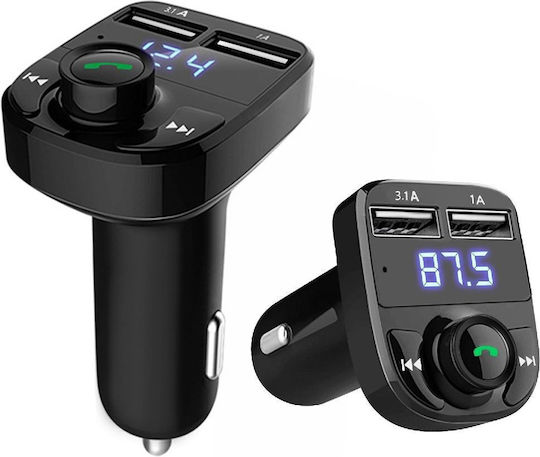 FM Transmitter Αυτοκινήτου Mp3 Player με Bluetooth / USB / MicroSD