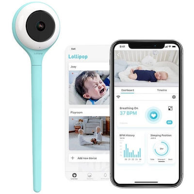 Lollipop Camera Drahtlose Babyüberwachung mit Kamera & Audio mit Zwei-Wege-Kommunikation