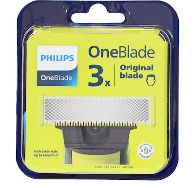 Philips Norelco OneBlade QP230/50 Ersatzteil 3 Stück