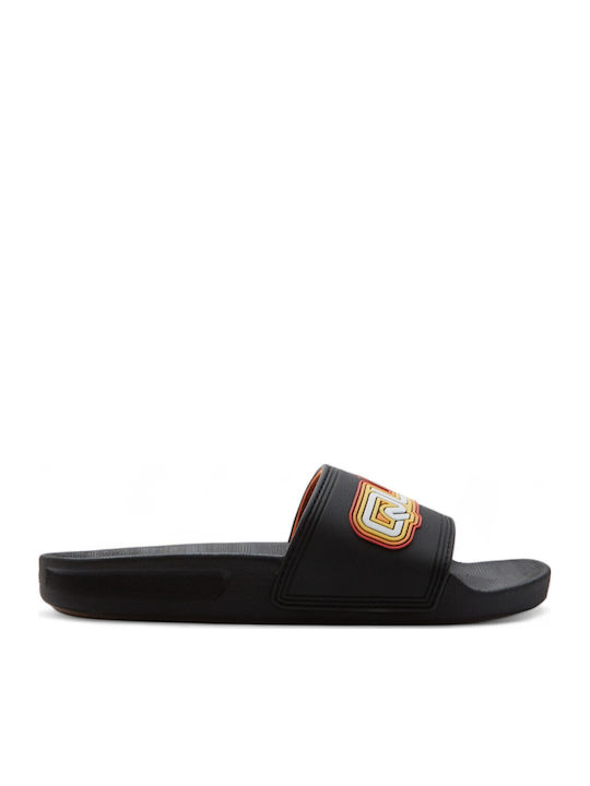 Quiksilver Παιδικές Σαγιονάρες Slides Μαύρες Ri...