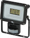 Brennenstuhl Waterproof LED Floodlight 20W Cold White 6500K with Motion Sensor IP65