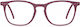 Nordic Vision Blue Light Blocking Glasses Burgundy