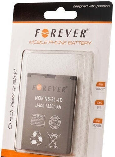 Forever Συμβατή Μπαταρία Αντικατάστασης 1350mAh για Nokia N8