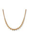 Paraxenies Chain Neck made of Steel Gold-plated