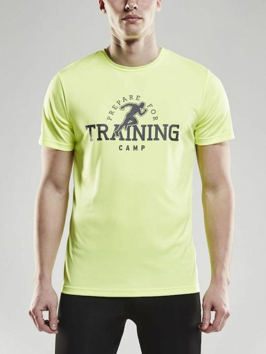 Craft Tricou sport Yellow