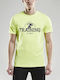 Sportliches T-Shirt Yellow