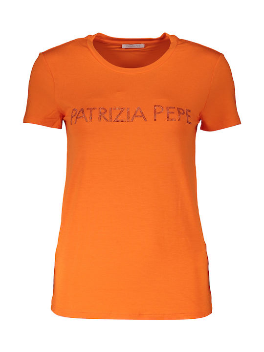 Patrizia Pepe Feminin Tricou Portocaliu