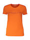 Patrizia Pepe Γυναικείο T-shirt Πορτοκαλί