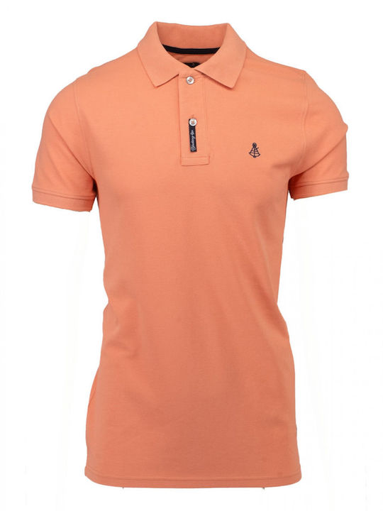 Explorer Ανδρική Μπλούζα Polo Salmon