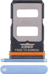 Υποδοχή Κάρτας Sim Μπλε για Xiaomi Poco X5 Pro 5G
