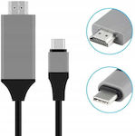 Zenwire Μετατροπέας USB-C male σε HDMI female 1τμχ