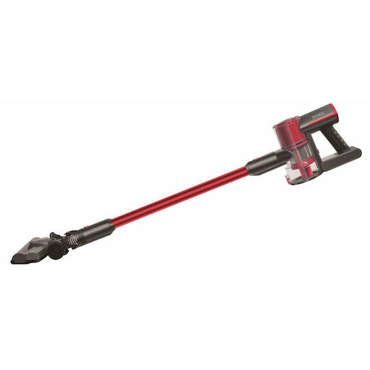 Royalty Line RL-HVC150 Wiederaufladbarer Stielstaubsauger 2 in 1 Stick & Hand 21.6V Rote