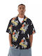 HUF Men's Shirt Short Sleeve Black