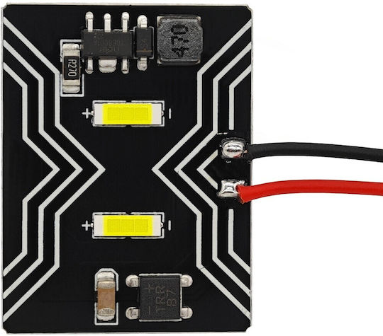 Panel 2 Led 12v T10 Sv8.5 T4w Ba9s C5w W5w Canbus 950lm 1 Pc