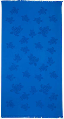 Vilebrequin Prosoape Blue Queen's Blue 90x190cm Bumbac