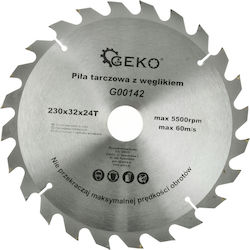 Geko G00142 Cutting Disc Wood Hole Diameter 230mm 1pcs