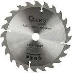 Geko G00090 Cutting Disc Wood Hole Diameter 185mm 1pcs