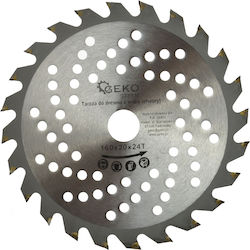 Geko G78030 Cutting Disc Wood Hole Diameter 160mm 1pcs