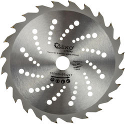 Geko G78040 Cutting Disc Wood Hole Diameter 180mm 1pcs