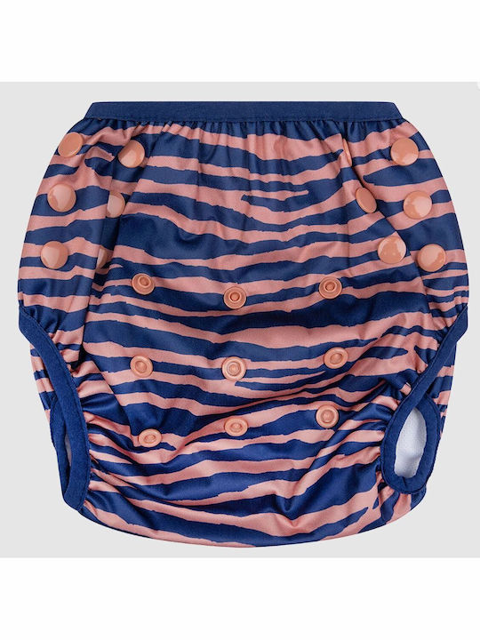 Swim Essentials Diaper-swimsuit "blue Zebra" 0-3 Years