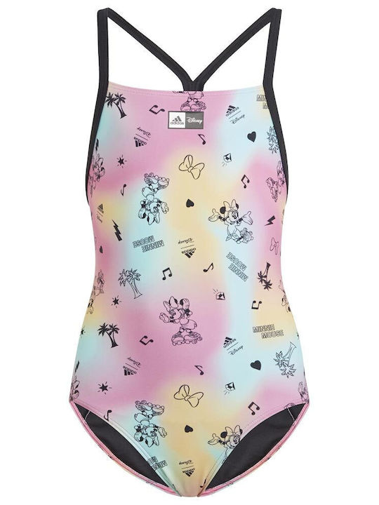 Costum de baie întreg pentru copii Adidas X Disney Minnie pe role It8617 Costum de baie întreg pentru copii Adidas X Disney Minnie pe role It8617