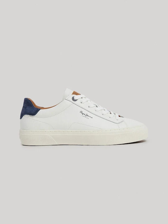 Pepe Jeans Yogi Original Bărbați Sneakers Alb