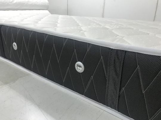 Biocotton Spa Semi-double Orthopedic Mattress 110x200x21cm with Springs