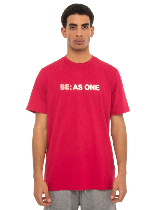 Be:Nation Ανδρικό T-shirt Κοντομάνικο Red